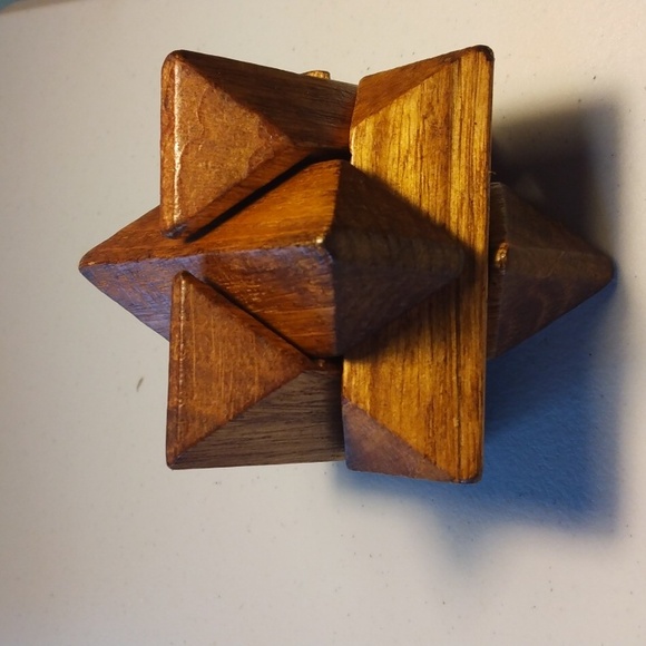 Wooden puzzle set of 3 - Picture 5 of 9
